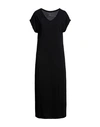 Majestic Filatures Woman Long Dress Black Size 1 Cotton