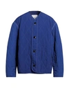Oamc Man Down Jacket Bright Blue Size M Recycled Polyamide