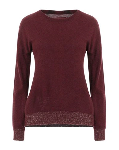 Zadig & Voltaire Woman Sweater Burgundy Size M Cashmere In Red