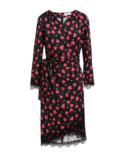 Frase Francesca Severi Woman Midi Dress Black Size 6 Polyester