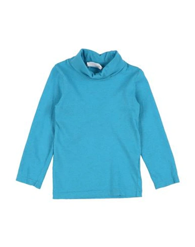 Morley Babies'  Toddler Boy T-shirt Azure Size 3 Cotton, Cashmere In Blue