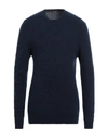 Exibit Man Sweater Midnight Blue Size Xxl Polyamide, Acrylic, Mohair Wool, Elastane