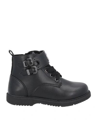 Liu •jo Babies'  Toddler Girl Ankle Boots Black Size 9.5c Textile Fibers