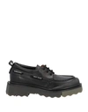 OFF-WHITE OFF-WHITE MAN LACE-UP SHOES BLACK SIZE 9 SOFT LEATHER