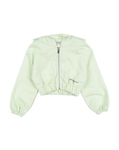 Hinnominate Babies'  Toddler Girl Sweatshirt Light Green Size 6 Cotton