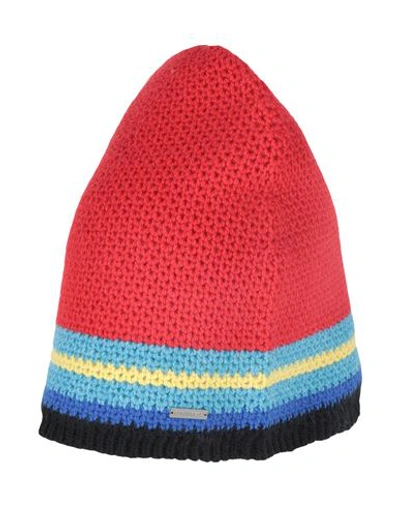 Dsquared2 Man Hat Red Size S Wool