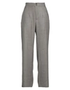 Gentryportofino Woman Pants Dark Brown Size 6 Virgin Wool In Brown