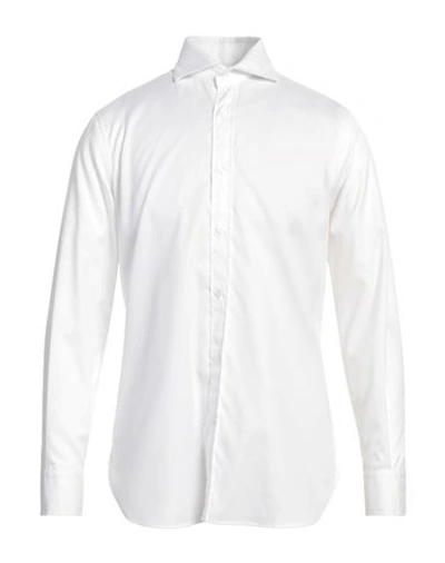 Aion Man Shirt White Size 42 Cotton