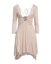 Isabel Marant Woman Short Dress Light Pink Size 8 Viscose