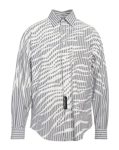 Just Cavalli Man Shirt Off White Size 42 Cotton