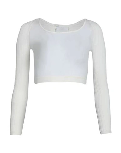 Spanx Woman Undershirt Ivory Size M Nylon, Elastane In White