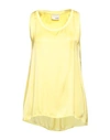 CELLIER CELLIER WOMAN TOP YELLOW SIZE M VISCOSE