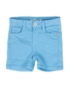 Name It® Name It Toddler Boy Denim Shorts Azure Size 5 Cotton, Elastane In Blue