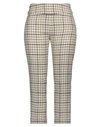 Gentryportofino Woman Pants Dove Grey Size 10 Virgin Wool In Grey
