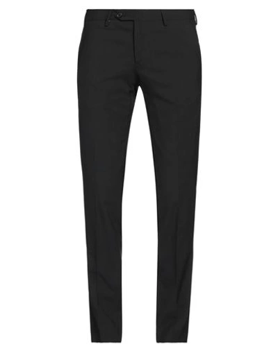Tombolini Man Pants Charcoal Size 38 Virgin Wool, Elastane In Grey
