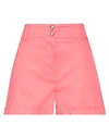 Marc Ellis Woman Shorts & Bermuda Shorts Coral Size 6 Cotton In Red