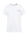 Moschino Man T-shirt White Size L Cotton, Elastane