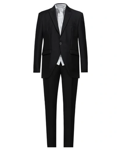Evento By Carlo Pignatelli Man Suit Black Size 42 Viscose, Polyester