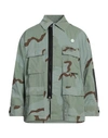 Oamc Re:work Man Jacket Sage Green Size Xl Cotton, Polyester