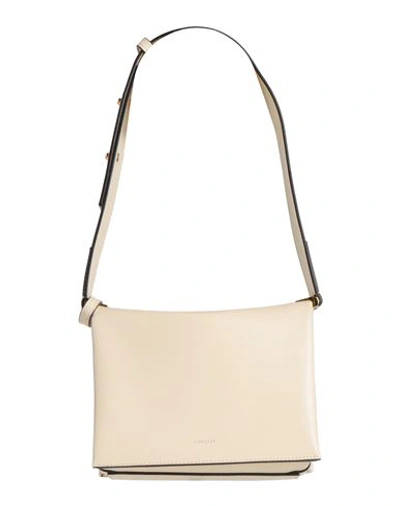 Wandler Woman Shoulder Bag Ivory Size - Soft Leather In White