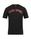 Plein Sport Man T-shirt Black Size Xxl Cotton In Black