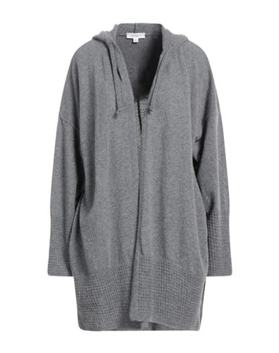 Crossley Woman Cardigan Grey Size S Wool, Cashmere