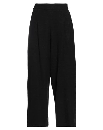 Gentryportofino Woman Pants Black Size 6 Polyester, Viscose, Elastane