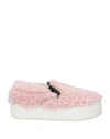 Marni Woman Sneakers Pink Size 11 Soft Leather In Pink