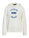 The Seafarer Man Sweatshirt White Size M Polyamide, Cotton In White