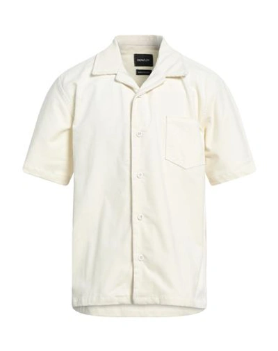 Howlin' Man Shirt Ivory Size M Cotton In White