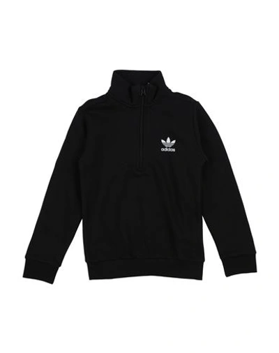 Adidas Originals Babies'  Hz Sweatshirt Toddler Sweatshirt Black Size 7 Cotton, Recycled Polyester, Elastane
