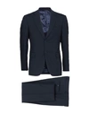 Tombolini Man Suit Midnight Blue Size 44 Virgin Wool, Elastane