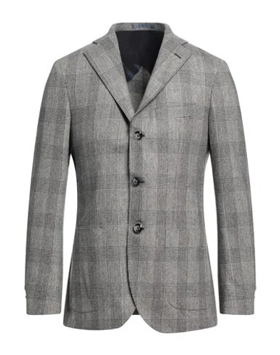 Barba Napoli Man Suit Jacket Beige Size 44 Virgin Wool