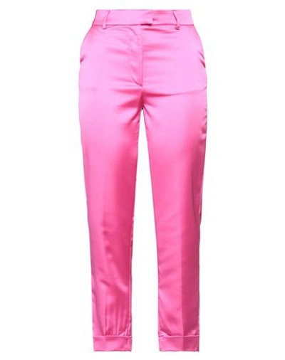 Camilla  Milano Camilla Milano Woman Pants Fuchsia Size 8 Polyester, Elastane In Pink
