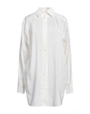 QUIRA QUIRA WOMAN SHIRT IVORY SIZE 4 WOOL, COTTON