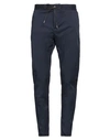 TOMBOLINI TOMBOLINI MAN PANTS MIDNIGHT BLUE SIZE 44 COTTON, POLYAMIDE, ELASTANE