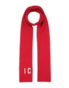 Dsquared2 Woman Scarf Red Size - Wool In Red