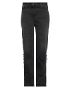Just Cavalli Woman Denim Pants Black Size 34 Cotton In Black