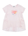 Yours By 02tandem Toddler Girl T-shirt Light Pink Size 7 Cotton In Pink
