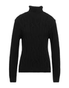 Why Not Brand Man Turtleneck Black Size M Acrylic, Wool