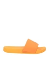 A-COLD-WALL* A-COLD-WALL* MAN SANDALS ORANGE SIZE 9 RUBBER