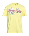 Moschino Man T-shirt Yellow Size Xxl Cotton