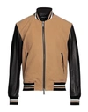 DSQUARED2 DSQUARED2 MAN JACKET CAMEL SIZE 44 COTTON