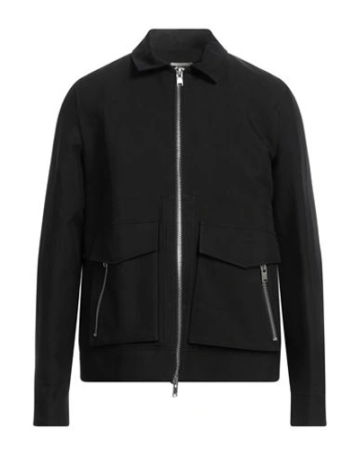 Zadig & Voltaire Man Jacket Black Size Xl Cotton, Polyamide