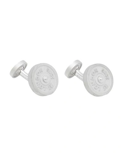 Rt London By Tateossian Man Cufflinks And Tie Clips Silver Size - Metal
