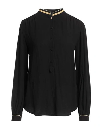 Zadig & Voltaire Woman Shirt Black Size M Viscose