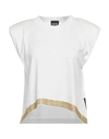Just Cavalli Woman T-shirt White Size Xxl Cotton