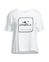 O'neill Woman T-shirt White Size M Cotton In White