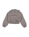 HINNOMINATE HINNOMINATE TODDLER GIRL SWEATSHIRT KHAKI SIZE 4 COTTON