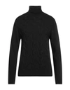 Why Not Brand Man Turtleneck Black Size L Acrylic, Wool